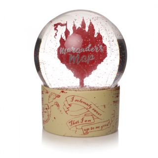 Harry Potter Marauder's Map Snow Globe