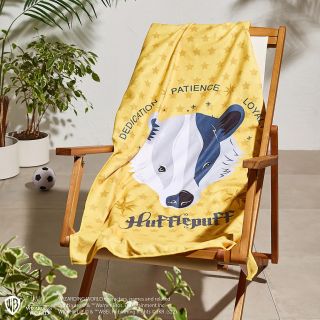 Harry Potter Hufflepuff Beach Towel