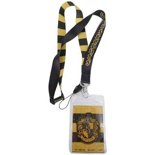 Harry Potter Hufflepuff Stripes Lanyard 