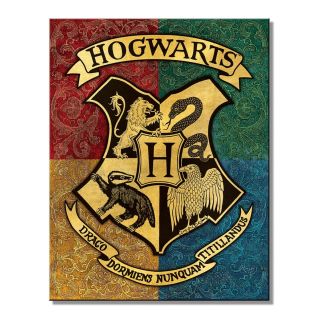 Harry Potter Hogwarts Tin Sign
