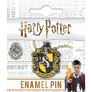 Harry Potter Hufflepuff Crest Enamel Pin
