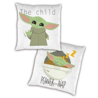 Star Wars Mandalorian Grogu Power Nap Kids Throw Pillow