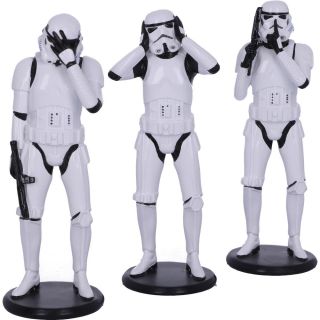 Star Wars Three Wise Stormtroopers Resin Figure Set