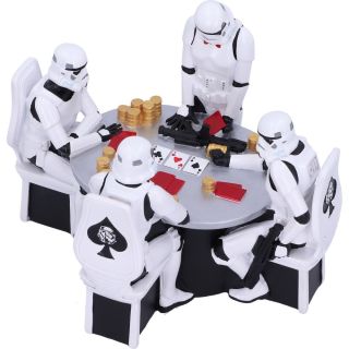 Star Wars Stormtroopers Poker Face Resin Figure Set