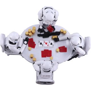 Star Wars Stormtroopers Poker Face Resin Figure Set