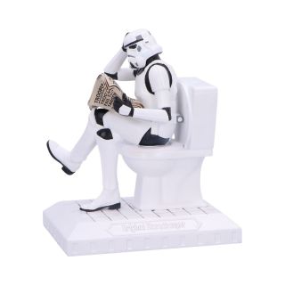 Original Stormtrooper Pooper Trooper on a Toilet Figurine