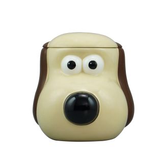 Wallace and Gromit - Gromit Cookie Jar - 6.5 inch 