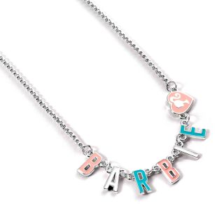 Barbie™️ Enamel Letter Name Necklace