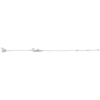Barbie Sterling Silver Logo Bracelet