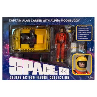 Space 1999 Captain Alan Carter and Moonbuggy Figure