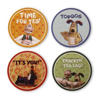 Wallace and Gromit - Set of Four Ceramic Coasters