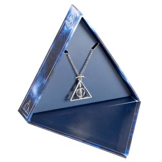 Harry Potter Deathly Hallows Gift Box with Spinning Deathly Hallows Necklace