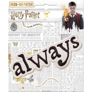 Harry Potter Always Iron On Patch