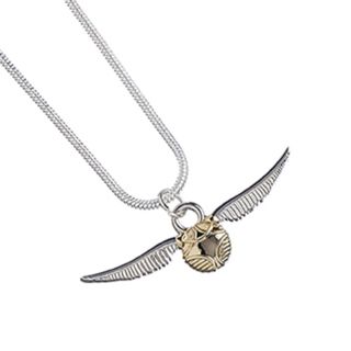 Harry Potter Silver Plated Golden Snitch Necklace