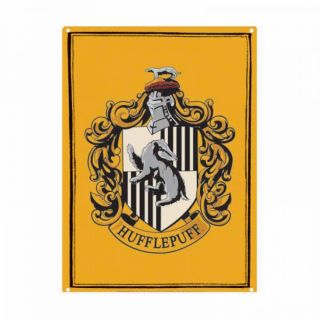 Harry Potter Hufflepuff Crest Small Tin Sign