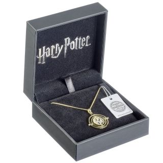 Harry Potter Gold Plated Swarovski® Crystals Time Turner Necklace