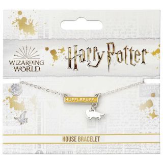 Harry Potter Hufflepuff Bar Bracelet