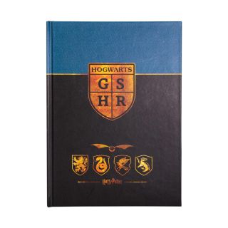 Harry Potter Premium Blue and Black Journal  (5.8" x 8.3")