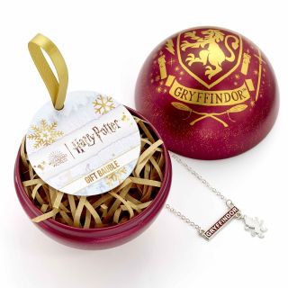 Harry Potter Gryffindor Bauble with House Necklace