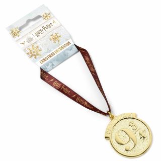 Harry Potter Platform 9 3/4 Pendant Christmas Tree Ornament