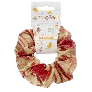 Harry Potter Marauders Map Hair Scrunchie | Carat Shop | Hair Accessory