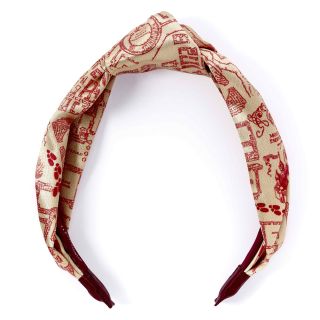 Harry Potter Marauders Map Knotted Headband