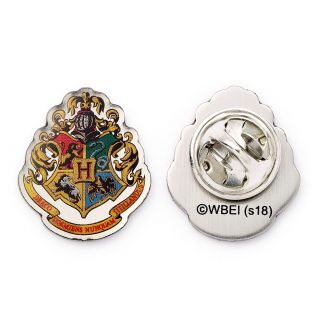 Harry Potter Hogwarts Crest Pin Badge 