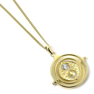 Harry Potter Gold Plated Swarovski® Crystals Time Turner Necklace