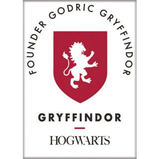 Harry Potter House Pride Gryffindor 3.5 x 2.5 Magnet 