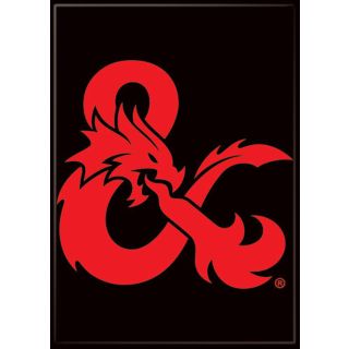 Dungeons and Dragons Dragon Ampersand 3.5 x 2.5 Magnet