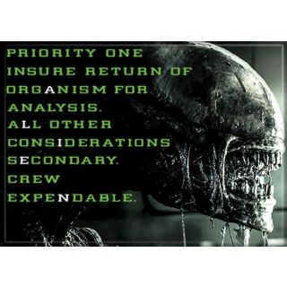 Alien Priority One 3.5 x 2.5 Magnet 