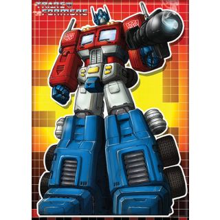 Transformers Optimus Prime 3.5 x 2.5 Magnet 