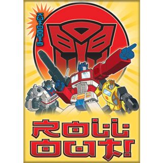 Transformers Autobots Group 3.5 x 2.5 Magnet 