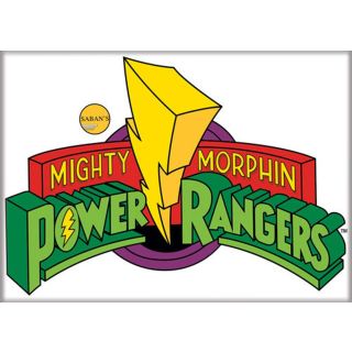Power Rangers Logo 3.5 x 2.5 Magnet 