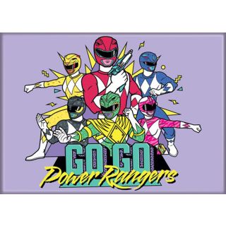 Power Rangers GoGo 3.5 x 2.5 Magnet 