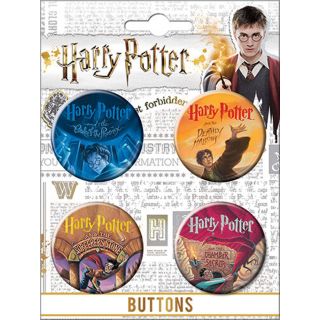 HP Literary 4 Button Set 2