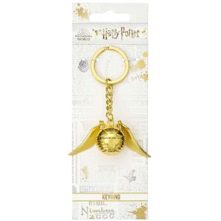 Harry Potter Golden Snitch 3D Keychain