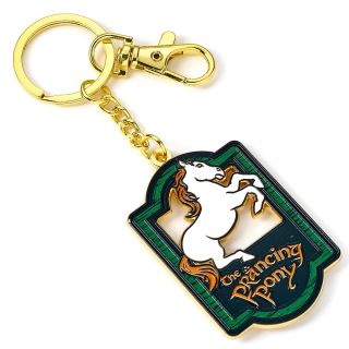 The Lord of The Rings Prancing Pony Pub Sign Keychain