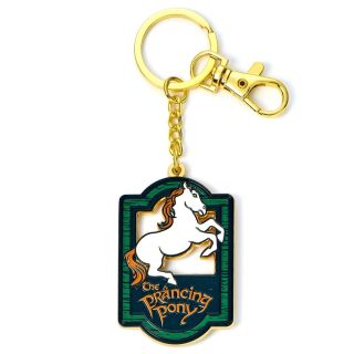 The Lord of The Rings Prancing Pony Pub Sign Keychain