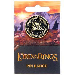 The Lord of The Rings Logo Pin Badge