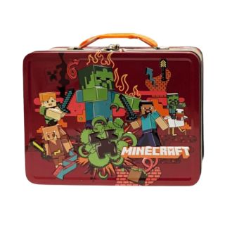 Minecraft Adventure Attitude Carry All Lunch Box