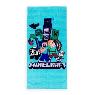 Minecraft Cotton Beach Towel