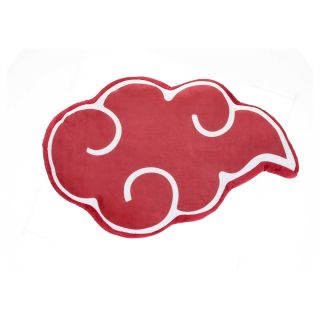 Naruto Akatsuki Red Rain Cloud Throw Pillow.