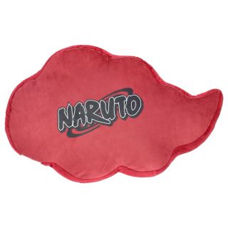 Naruto Akatsuki Red Rain Cloud Throw Pillow.
