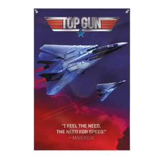 Top Gun Fabric Wall Banner 33.45" x 49.2