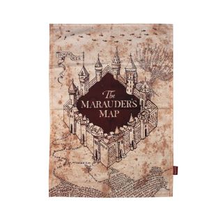 Harry Potter Marauder's Map Recycled Cotton Dish Towel