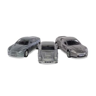 James Bond Aston Martin Collection (V12 Vanquish, DB5, DBS)