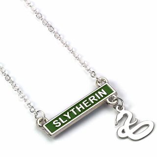 Harry Potter Slytherin Bar Necklace