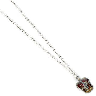 Harry Potter Gryffindor Crest Silver Plated Necklace