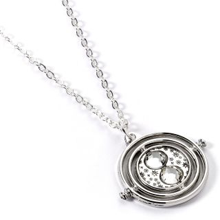 Harry Potter Silver Tone Time Turner Necklace